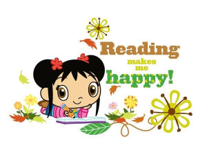 Reading makes us happy!