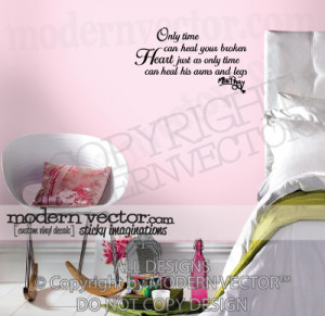 Details about Miss Piggy Quote Vinyl Wall Quote Decal HEAL YOUR HEART