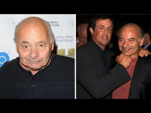 Sylvester Stallone is being attacked by 