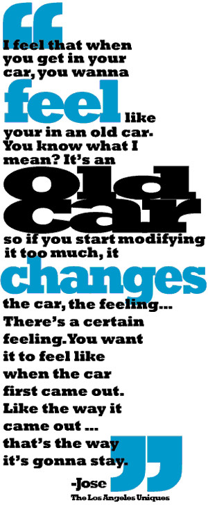 Lowrider Pimps: This is a sweet car man … I appreciate the interview ...