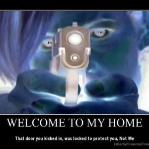 Girls and Guns - WELCOME TO MY HOME - The door you kicked in, was ...