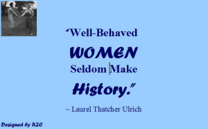 women in history famous quotes