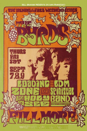 American Hippie Psychedelic Music Art Quotes ~ Peace ☮ the byrds