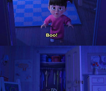 Monsters Inc Boo and Kitty