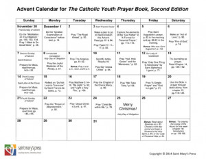Prayer Calendar 2014