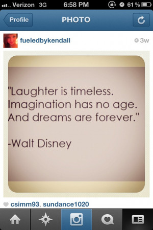 Walt Disney Senior quotes :) Love this one :D