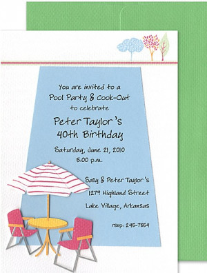 ideas for pool party invitations pool party invitations can include