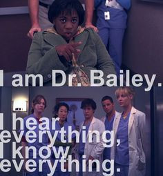 dr bailey is awesome she meant every word she said in this quote lol