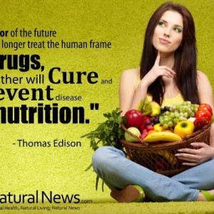 Thomas Edison quote. #quote #edison #health #alternative health