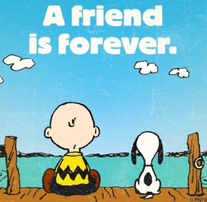 Snoopy Quotes About Friendship Friend quote via www.