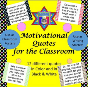 history quotes for the classroom Motivational Classroom Quotes