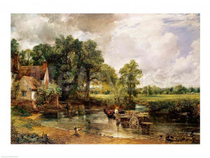 The Hay Wain, 1821 by John Constable art print