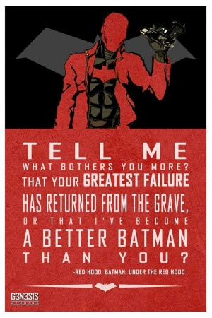 ... the Red Hood is one of the best DC animated films I've ever seen