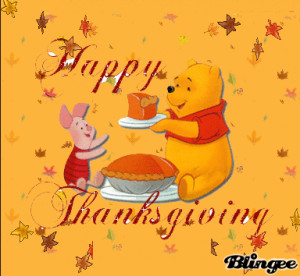winnie the pooh amp piglet happy thanksgiving winnie the pooh winnie ...