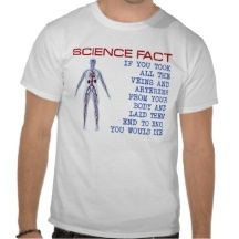 Science Veins Funny T-shirt