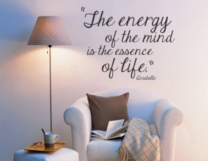 ... Stickers / Quote Wall Stickers / Aristotle Greek Quote Wall Sticker