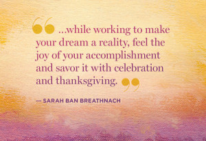 Sarah Ban Breathnach quote
