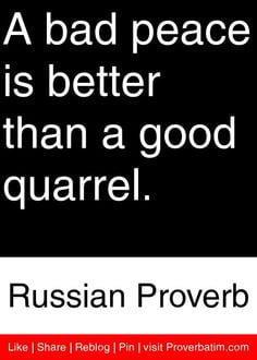 Russian - English Proverbs