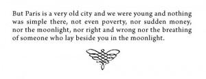 from A Moveable Feast by Ernest Hemingway ” width=”500″ />