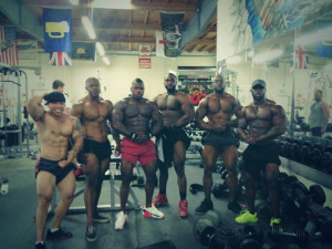 drwannabe:Mike Rashid and his training buddies[more posts of Mike]