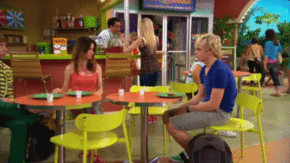 Austin and ally being cute