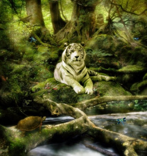 The White Tiger As Your Spirit Guide