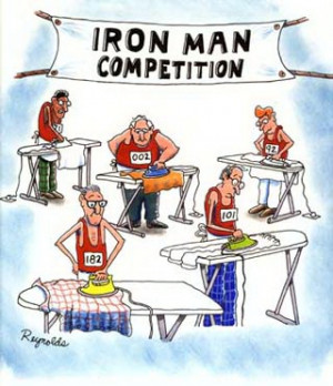 Triathlon Cartoons Witze