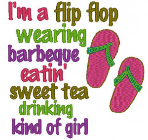Flip Flop Kinda Girl Living in a Flip Flop kinda world