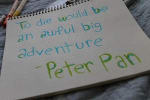 peter pan, quote, text - inspiring picture on Favim.com