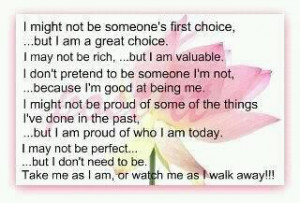 Time to refocus and reevaluate certain aspects of my life. First step ...