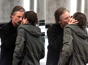 Viggo Mortensen and Ariadna Gil