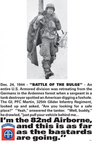 ... Airborne Posters | 82nd Airborne Soldier, Battle of the Bulge, WW II