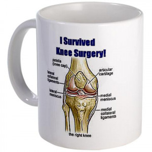 Survived Knee Surgery! Mug