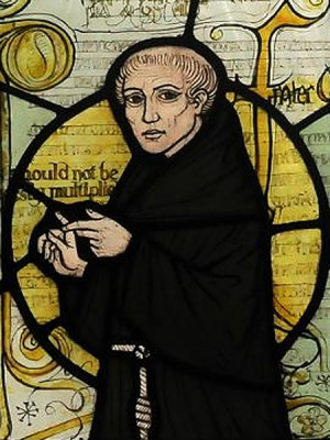 William of Ockham Forced to Flee Avignon by Pope John XXII Featured