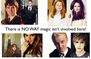 ... There Is No Way Magic Isn't Involved Here! (Harry Potter Cast Members