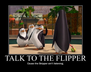 Flipper Skipper - penguins-of-madagascar Photo