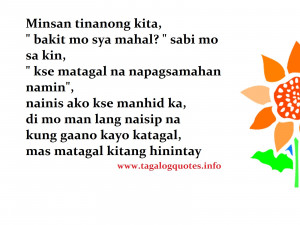 Tagalog Quotes Manhid