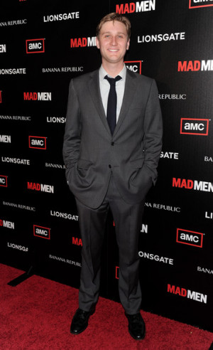 Actor Aaron Staton Arrives...