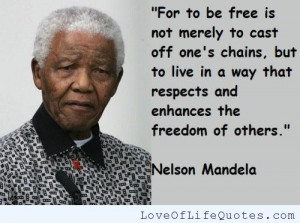 nelson mandela quote on courage nelson mandela quote on life nelson ...