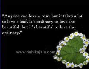 Rishika Jain's Inspirations: “Wonderful Thought :Anyone can love a ...