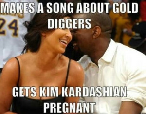 ain't saying she's a gold digger...
