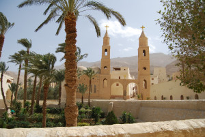 The Coptic Monastery Saint