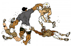 Dopo questa immagine, gli amanti del rugby potrebbero bruciare tutti i ...