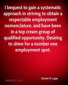 ... opportunity. Desiring to shine for a number one employment spot