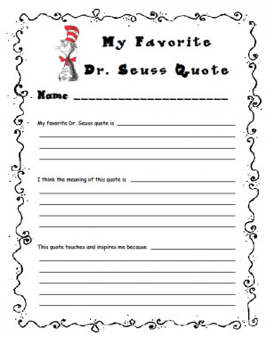 Have fun celebrating Dr. Seuss with your students this week!!