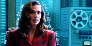 Quote of Agent Carter | QuoteSaga