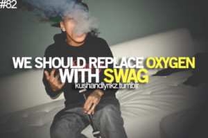 ... lesson in the meaning of swag. Pay close attention to this picture