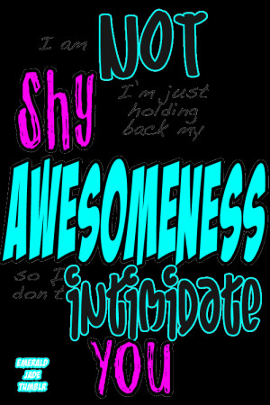 transparent life quote quotes shy intimidate you animated Sticker