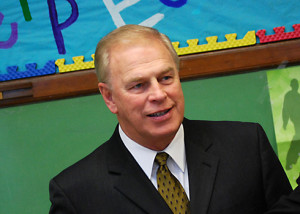background of ted strickland of ohio