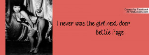 Bettie Page Facebook Cover Timeline Funny